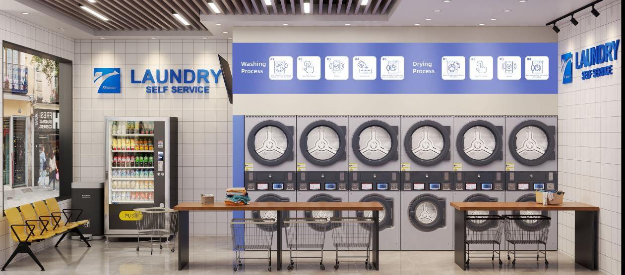 Kingstar Commercial Laundry System: Vorreiter im Trend der münzbetriebenen Wäscherei