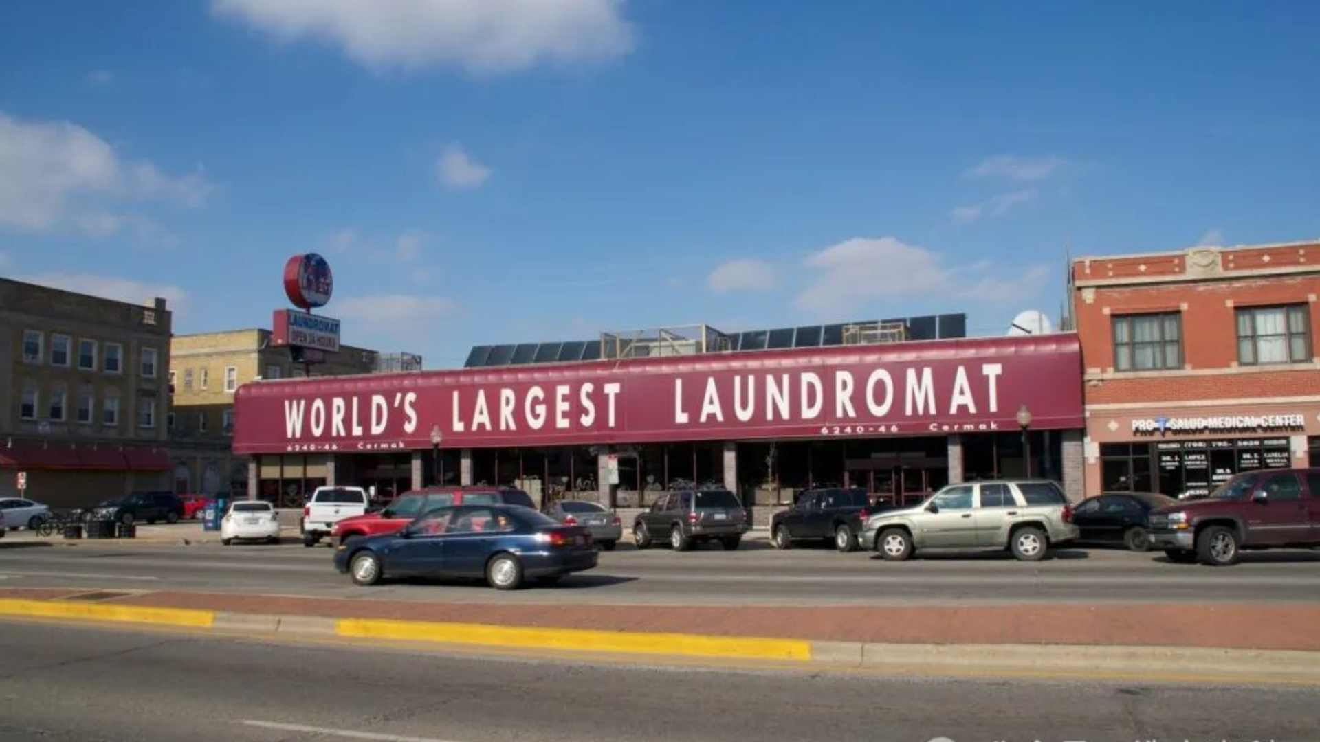 the largest self-service laundry